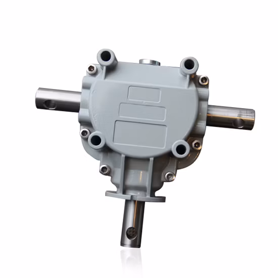 Gusano para maquinaria agrícola, Motor de caja de cambios, coche, Tractor, transmisión pequeña de precisión, reductor de rodamiento, Motor de caja de cambios inversa helicoidal cónica